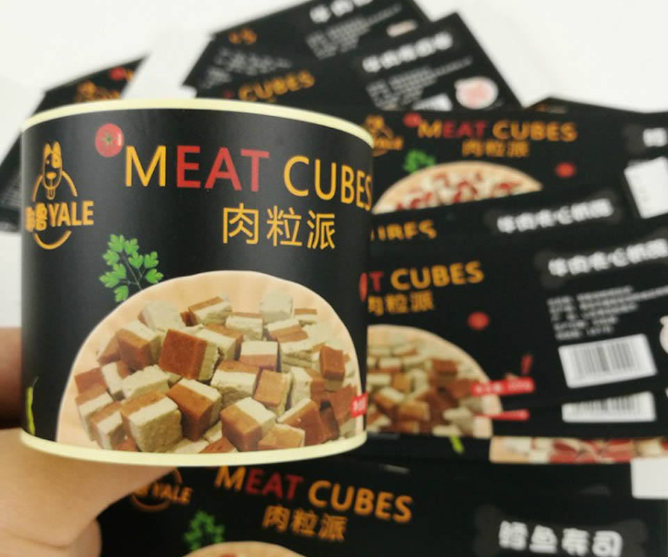 食品不干胶标签