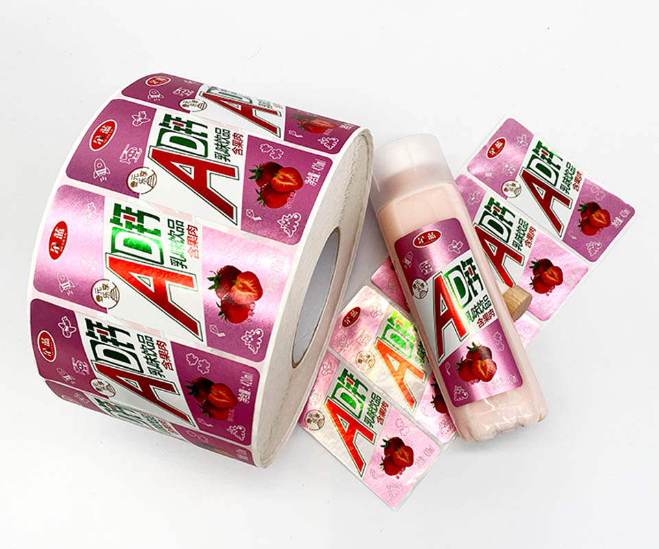 饮料不干胶标签